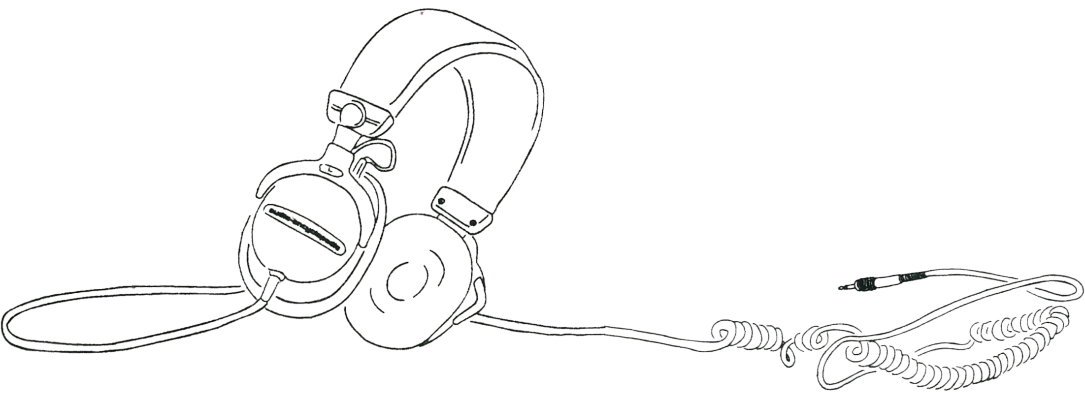 ヘッドホンのイラスト